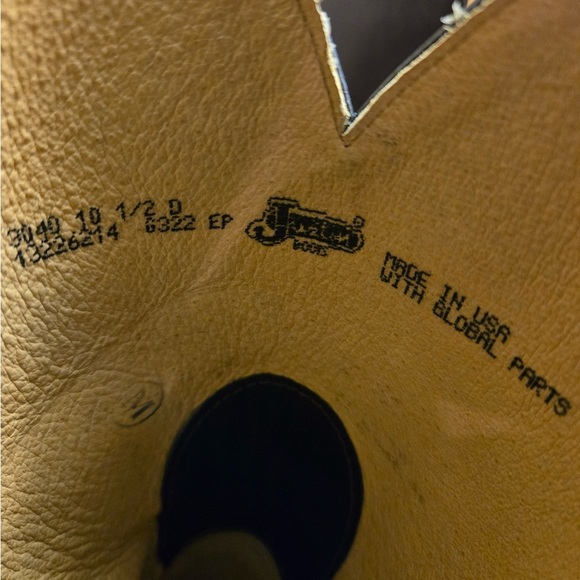 NWT JUSTIN Tobias 12" TALL WESTERN Men's western boot black - Picture 14 of 15